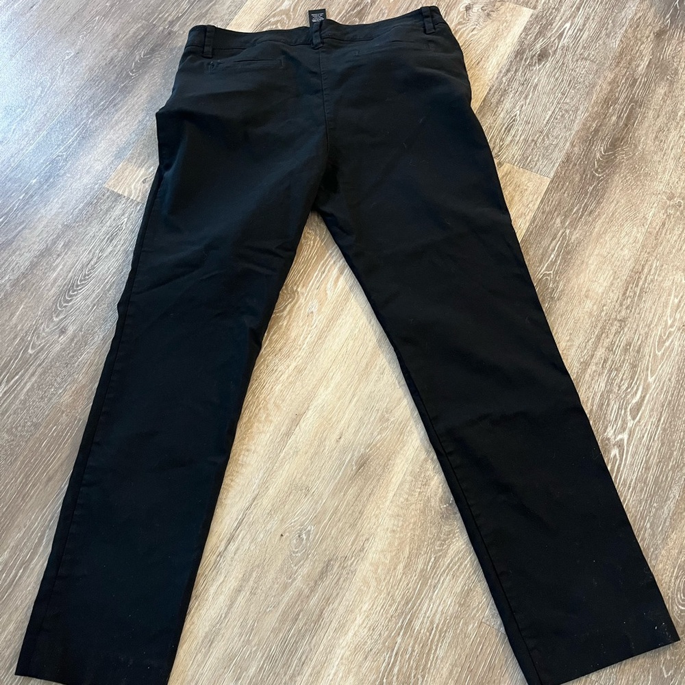 Zac and Rachel straight leg black pant.